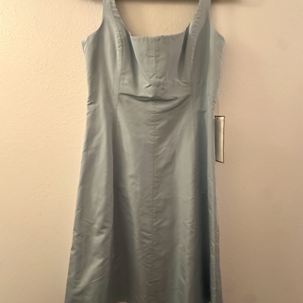 Elegant Light Blue J Crew Sleeveless Dress